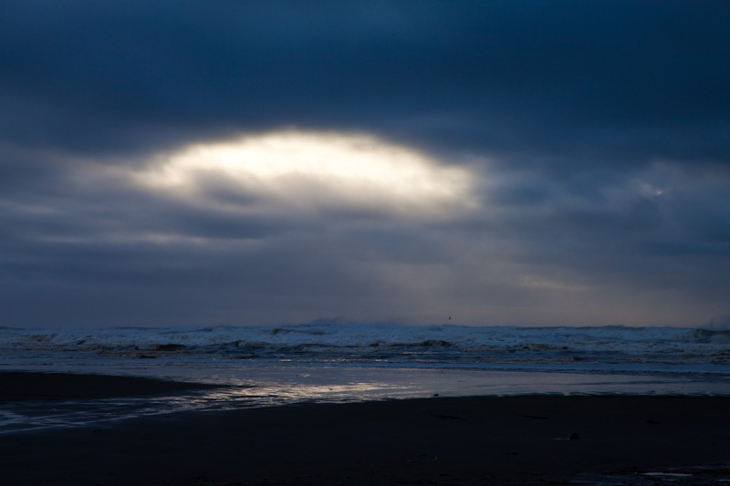 Sunbreak Over Waves